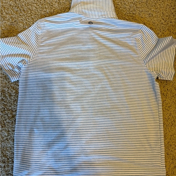 Vineyard Vines Blue and White Striped Polo - Picture 3 of 3